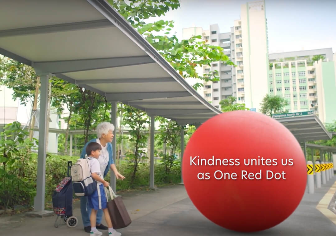 Kindness unites us as One Red Dot